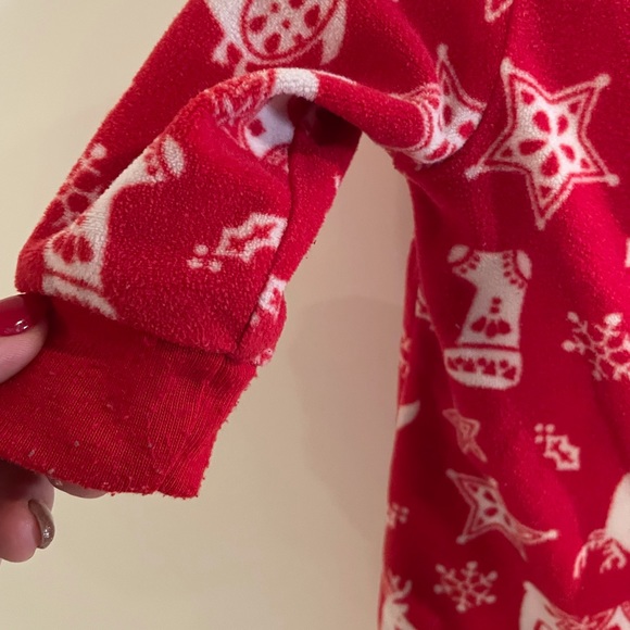 🎅Free w Bundle Unisex Baby Christmas Fleece Sleeper - Picture 5 of 5